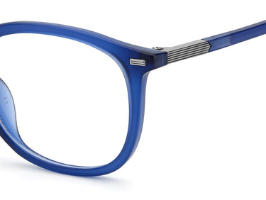 Premium Men Polaroid Eyeglasses: PLD D431 - Matte Blue Blue - SpecSMART Eye Clinic (Zoom View)